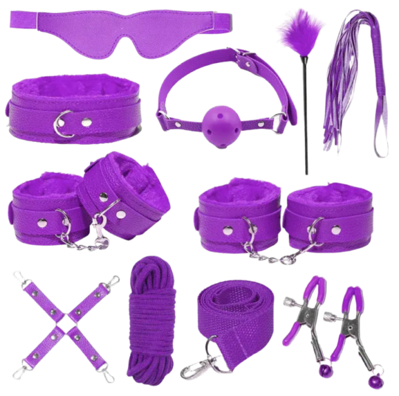 Kit Bondage 10 piezas