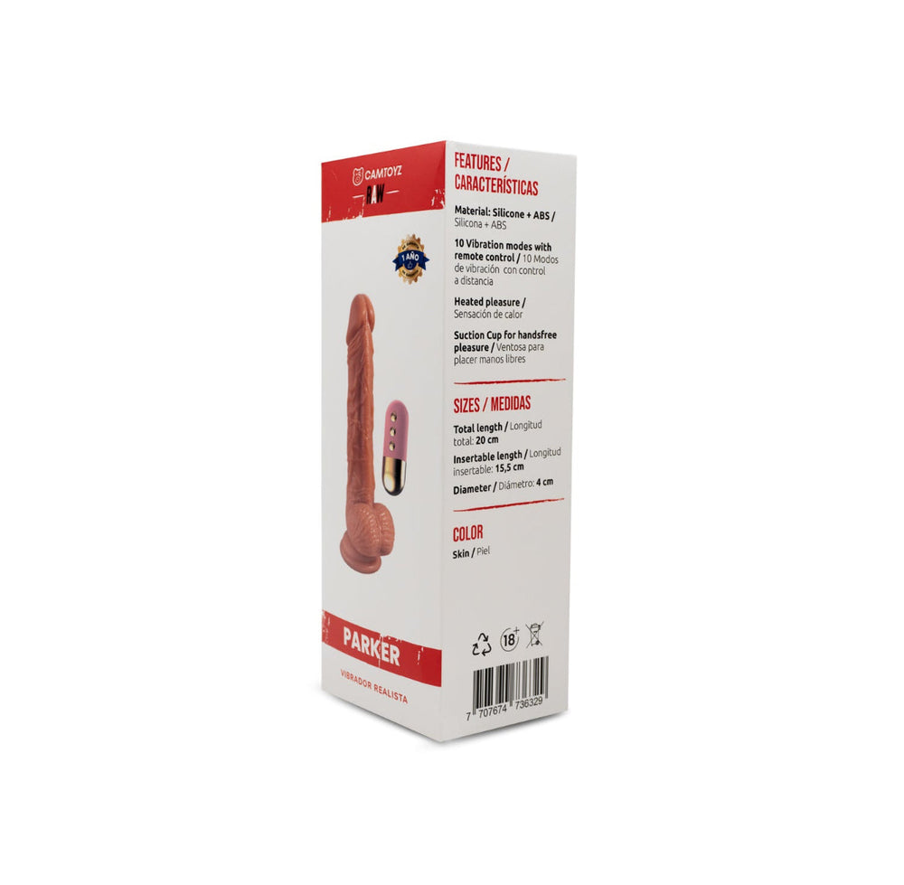 Realistic Parker Vibrator with Twist