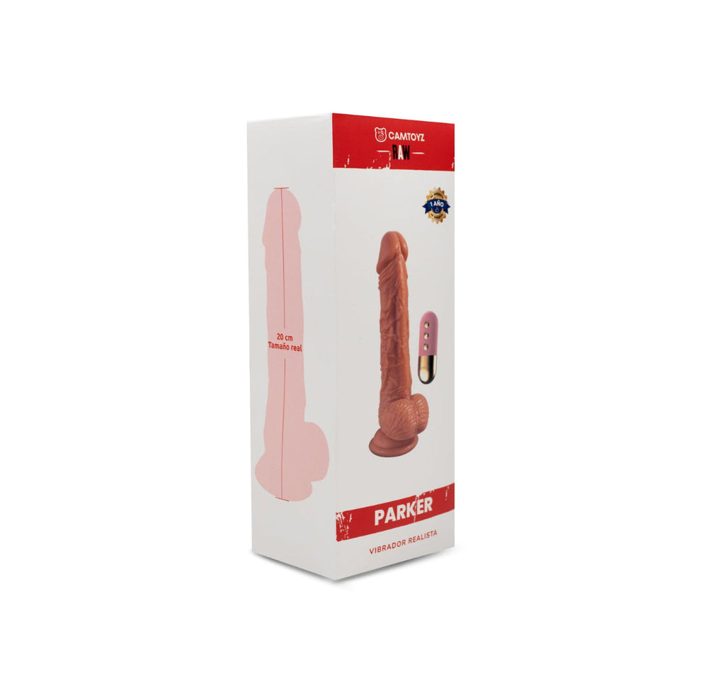 Realistic Parker Vibrator with Twist