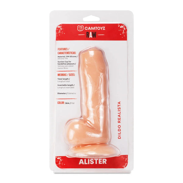 Dildo realista Alister 17,5 cm