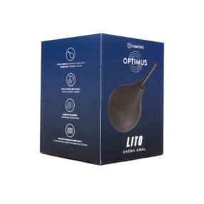 Enema para limpieza anal Lito Negro